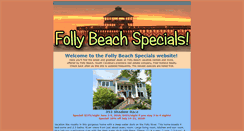 Desktop Screenshot of follybeachspecials.com